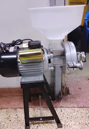 Grain Milling Machine With Motor