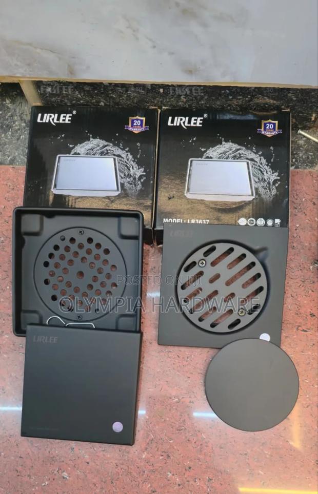 Black Floor Drain (Lirlee) - main view