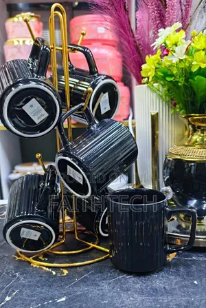 *6pcs Ceramic Mugs