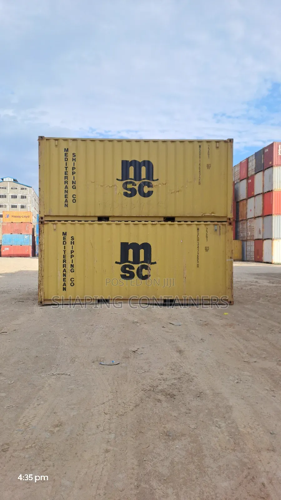 20ft Used Containers