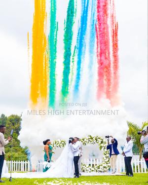 Wedding Daytime Fireworks - main view