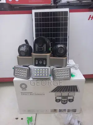 4g Triple Lens With Floodlight Solar Powered Ptz Camera