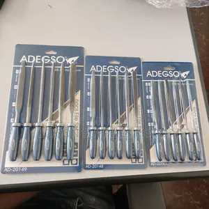 6pcs File Set Needle Files (Different Sizes) Steel Wood Filing Needles
