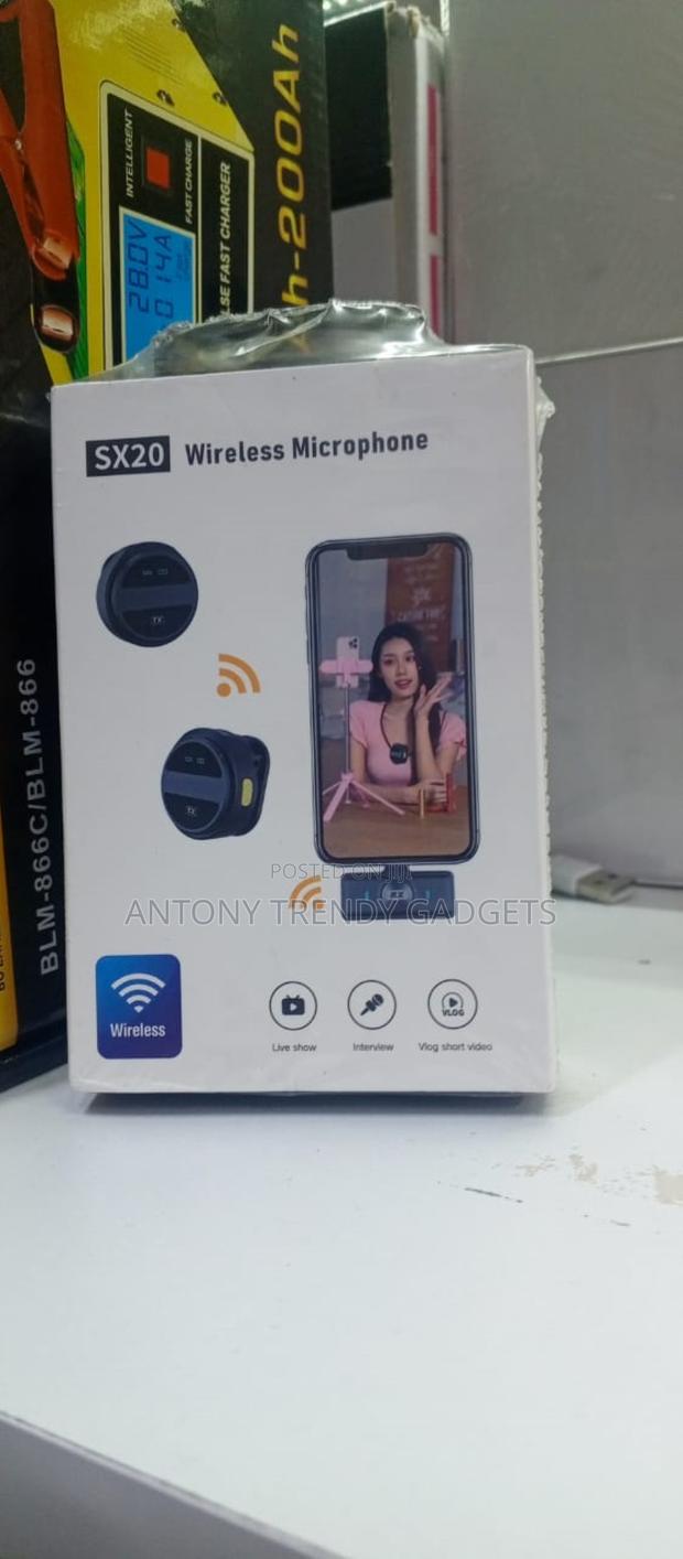 Sx20 2.4ghz Clip-on Wireless Microphone For Recording - main view