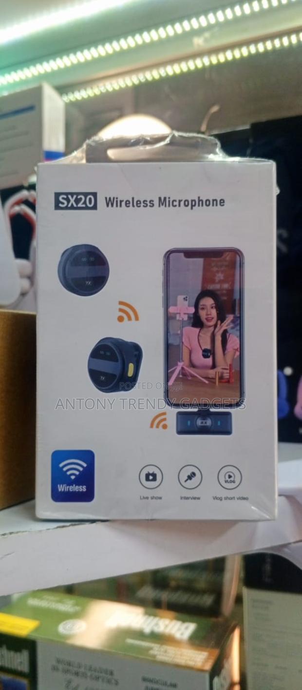 Sx20 2.4ghz Clip-on Wireless Microphone For Recording - thumbnail 2