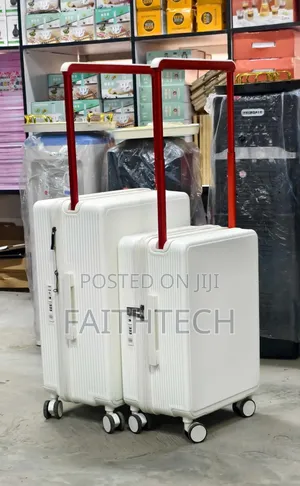 *Suitcases Luggage Multi-Function Charging Wide Trolley Suitcase