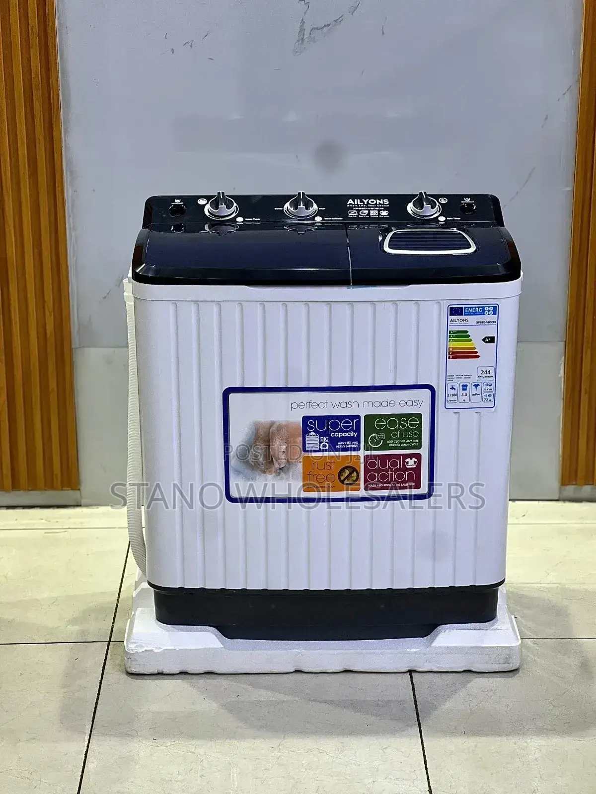 Ailyons 8kg Washing Machine