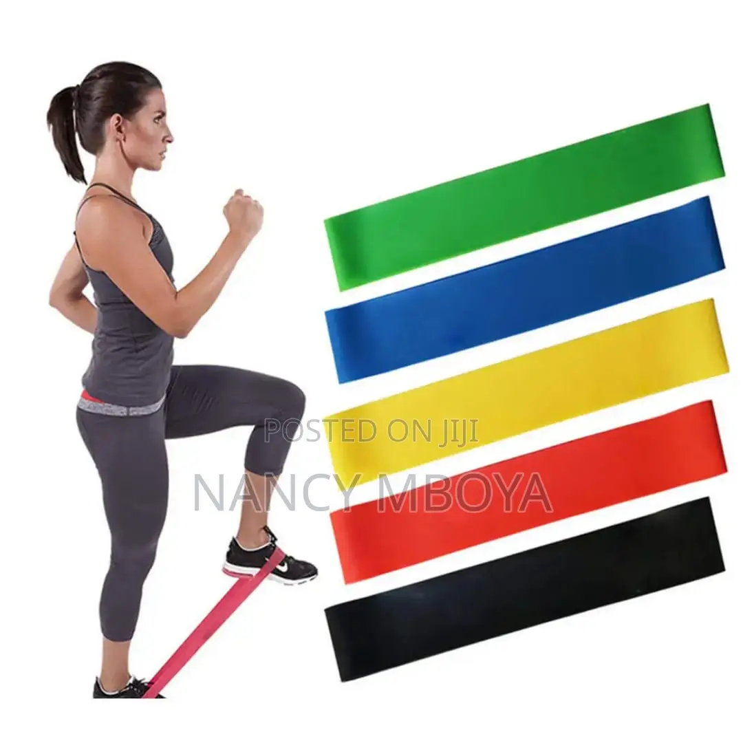 5pcs Premium Exercise Resistance Bands