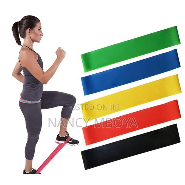 5pcs Premium Exercise Resistance Bands - thumbnail 2
