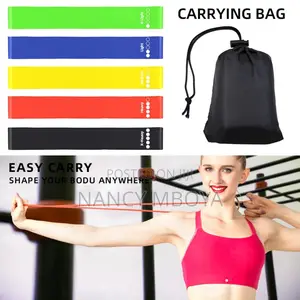 5pcs Premium Exercise Resistance Bands
