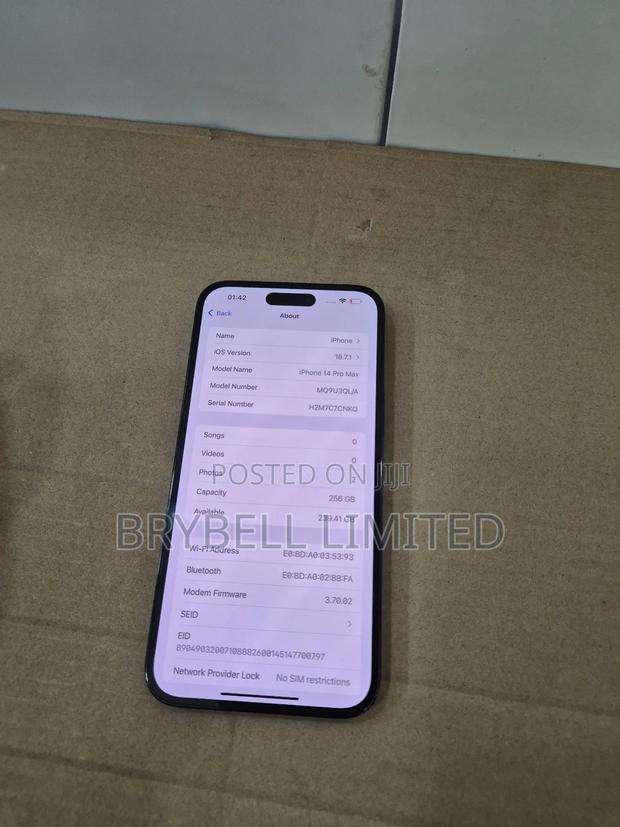 Apple iPhone 14 Pro Max 256 GB Black - thumbnail 5