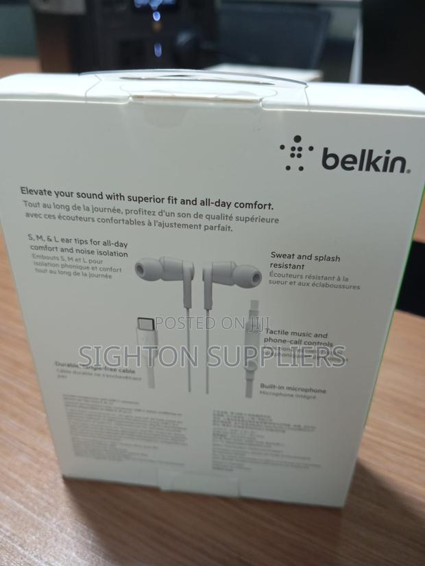 Belkin Soundform Headphones With Usb-C Connector - thumbnail 2