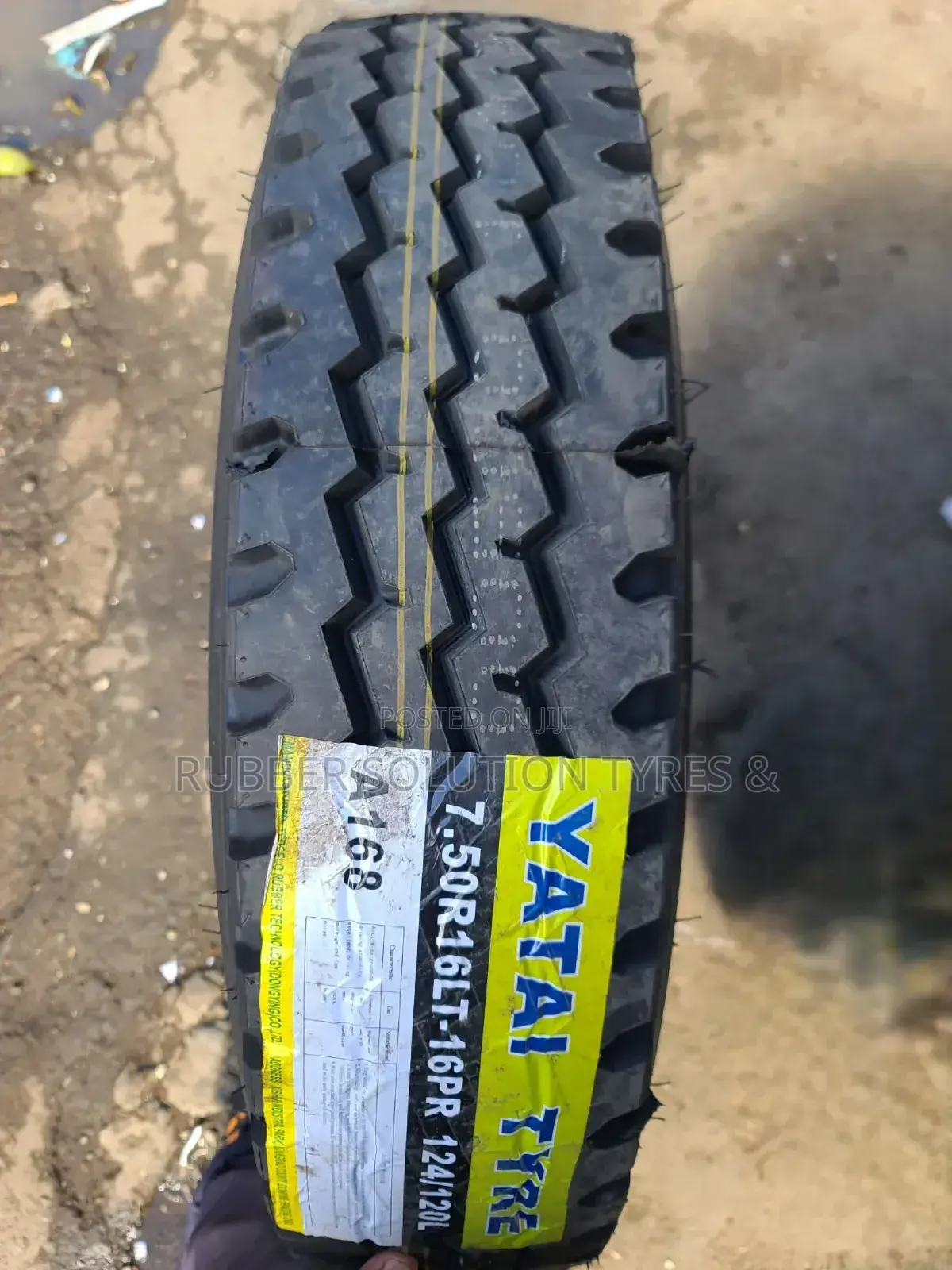 7.50 R16 Yatai Tyres 16pr A168
