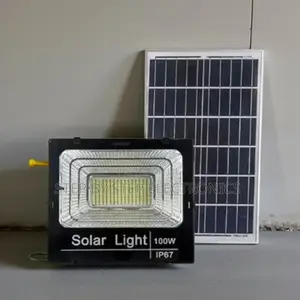 Easy Installation 100w Solar Flood Light Ip67 Waterproof Design