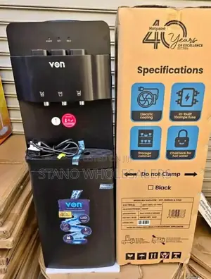 Brand New 3 Tap Hot, Normal and Cold Von Water Dispenser