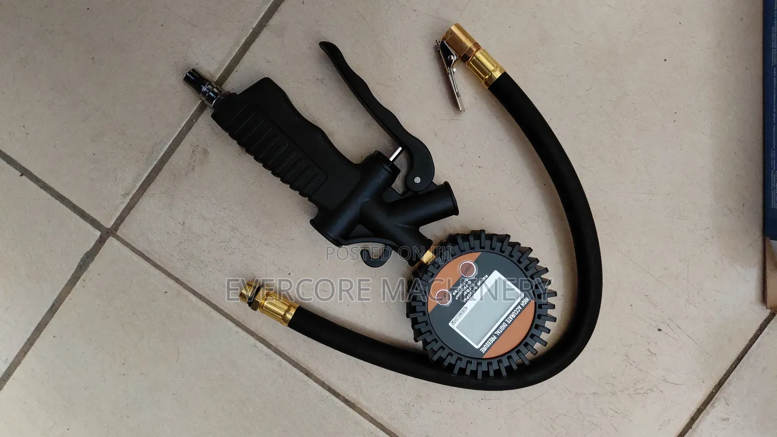 High Accurate Digital Air Gauge Inflato Tool 100psi