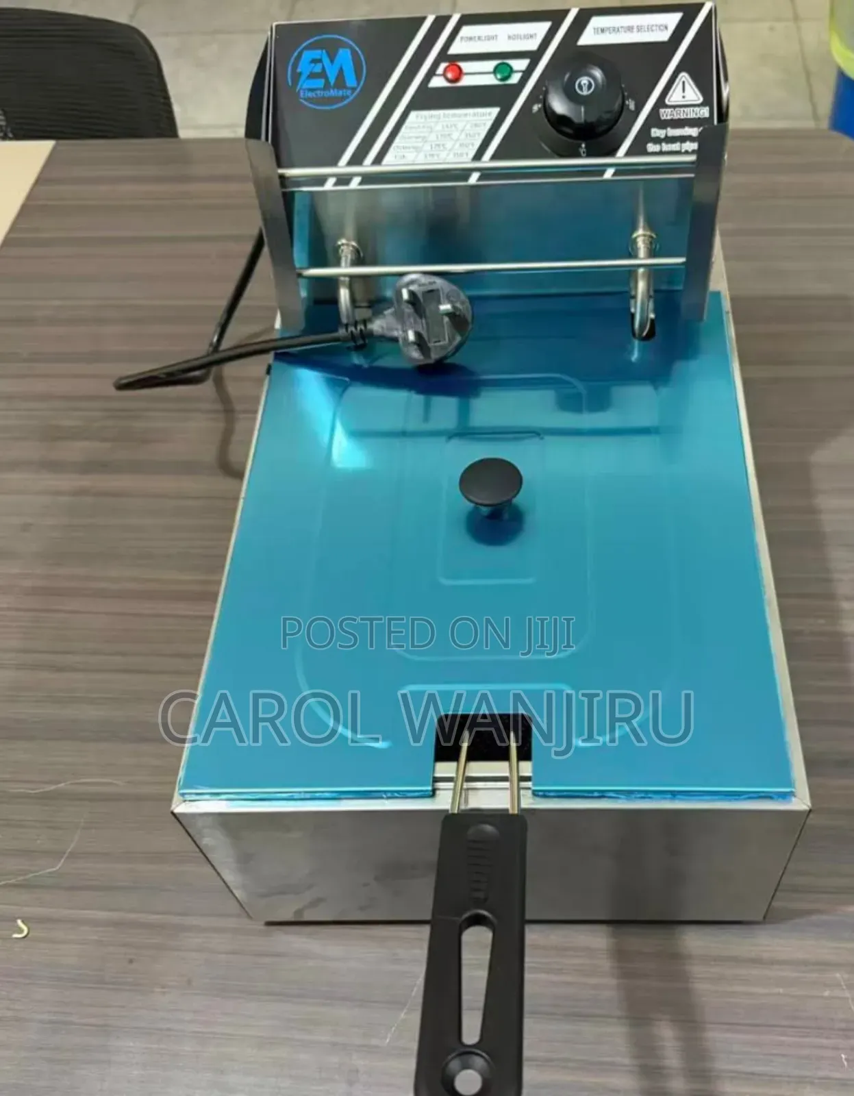 Single Deep Fryer Machine/ Chips Air Fryer 6l
