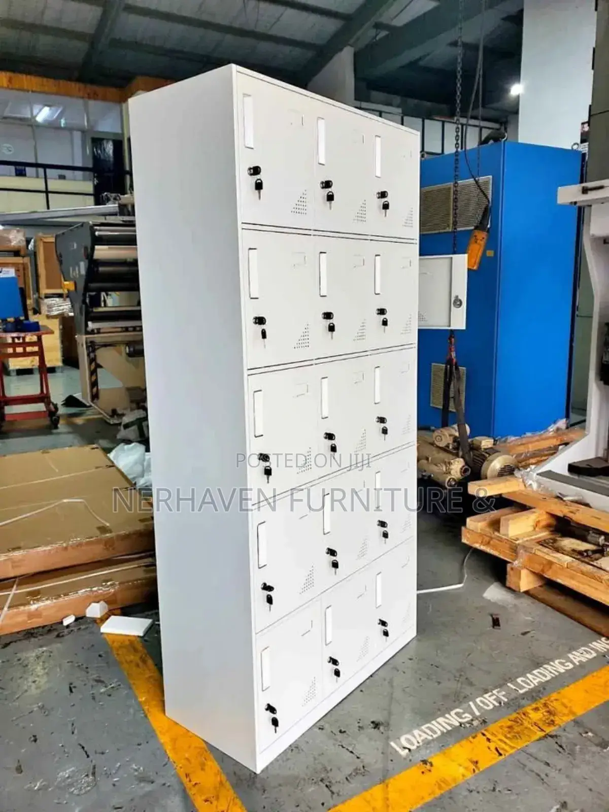 15 Locker Storage Filling Cabinet
