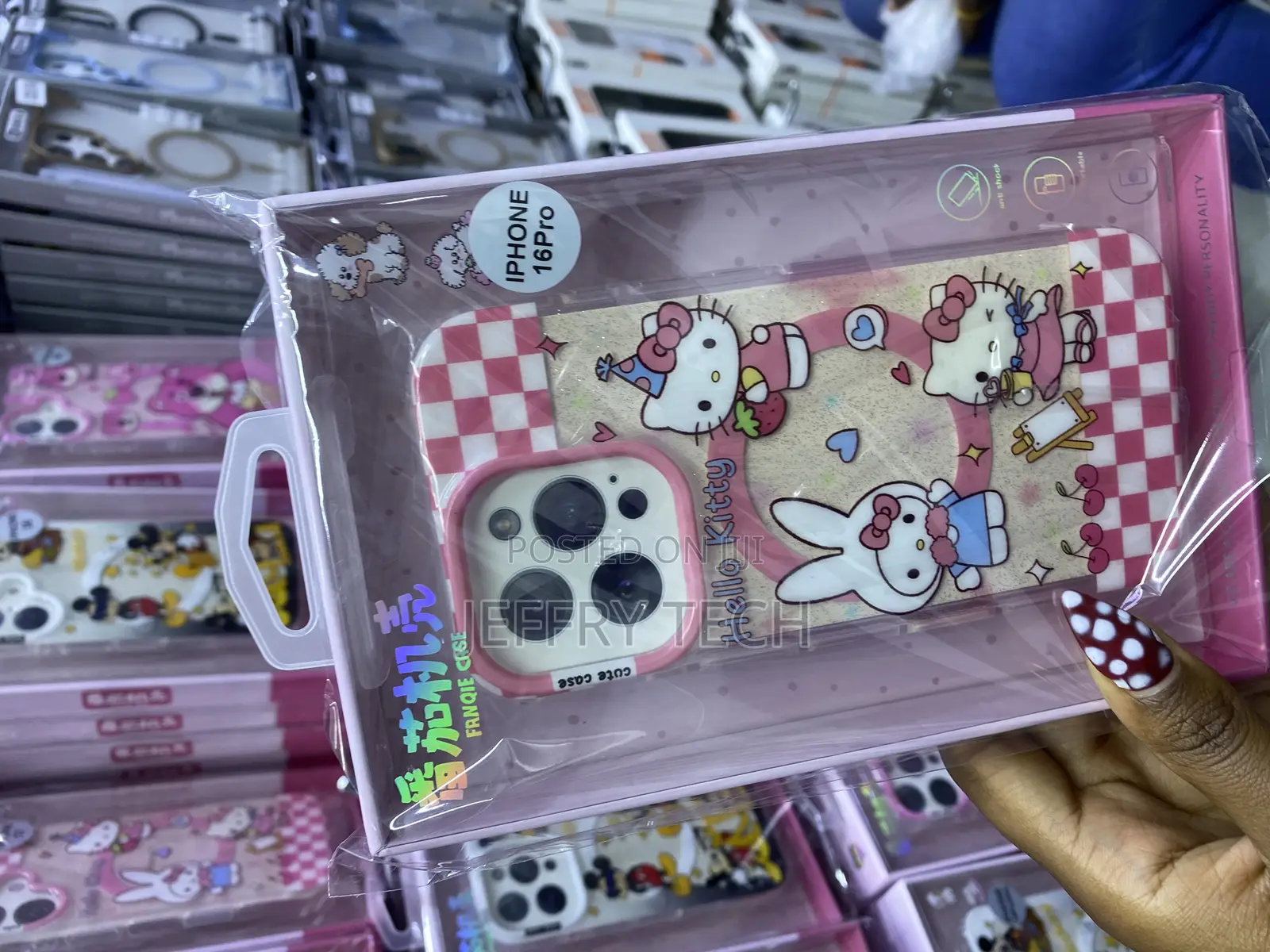 Janrio Hello Kitty Disney Case for iPhone 16 Pro Magsafe