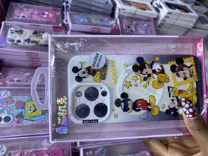 Psoke Disney Mickey Mouse Magsafe Glitter Case for iPhone 16 Pro Max