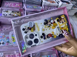 Psoke Disney Mickey Mouse Magsafe Glitter Case for iPhone 16 Pro Max