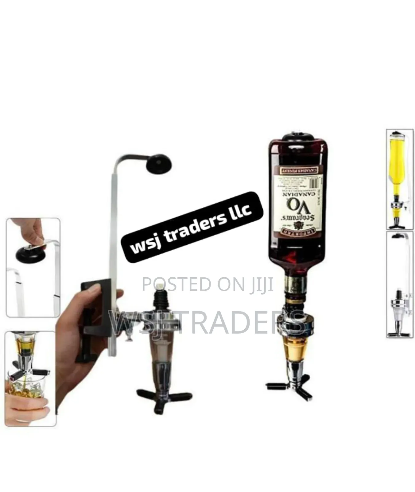 Tot Measure Dispenser (With Clippers/Hooks)