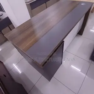 Wooden Office Desk With Drawers