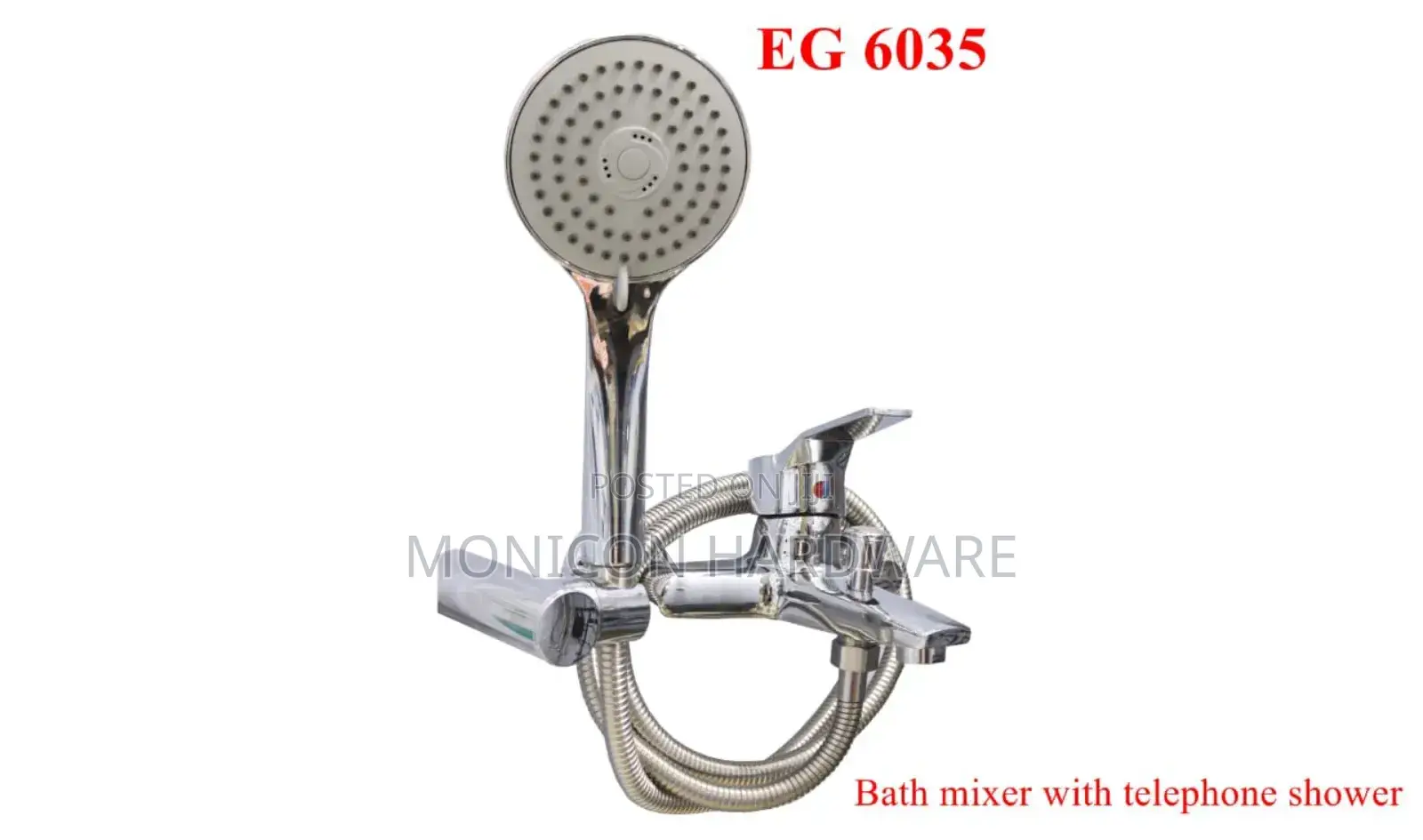 Bathtub Mixers With Telephone Showers
