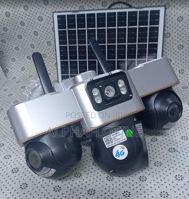 Three Lens Multi Angle Multi-Angle Monitoring Outdor CCTV Camera - main view