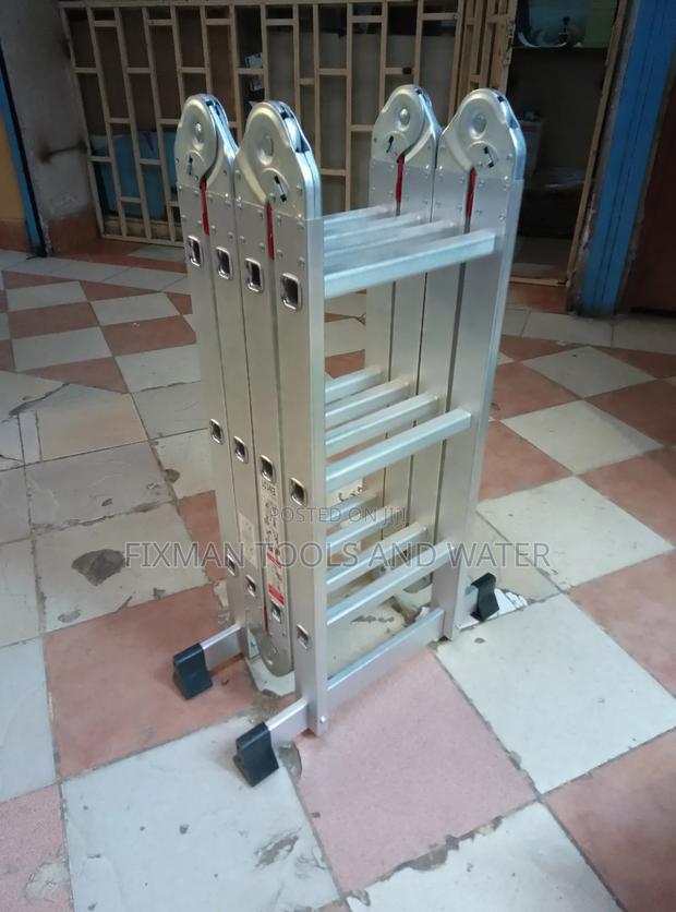 New Multipurpose Aluminium Ladders 3*4 12 Ft Long