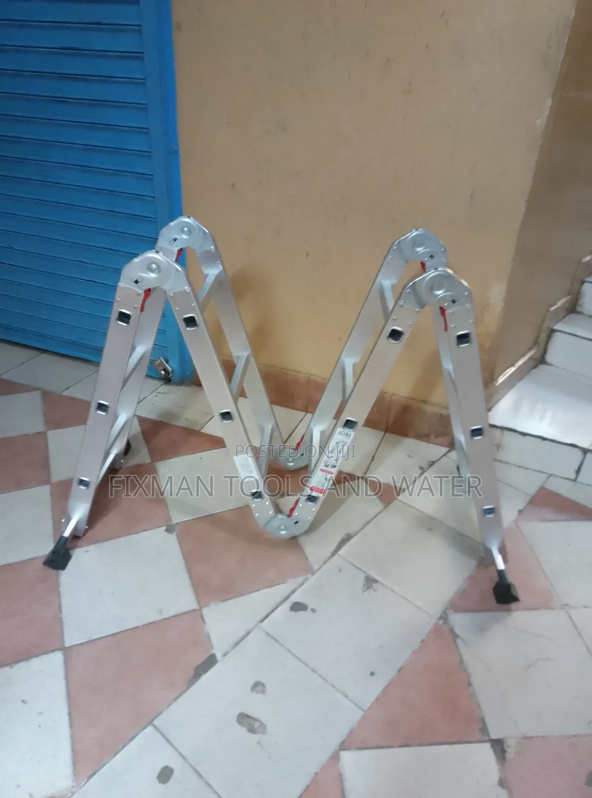 New Multipurpose Aluminium Ladders 3*4 12 Ft Long