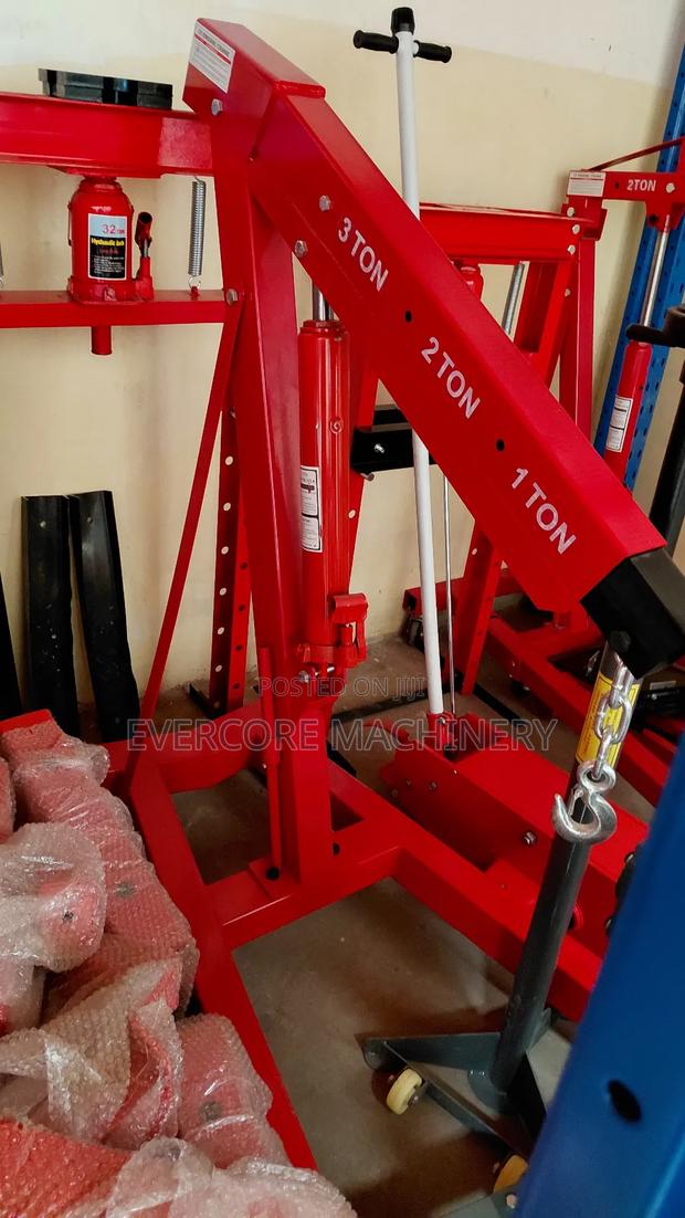 Heavy Duty 3 Tonne Engine Crane Machine Hydraulic. - thumbnail 4