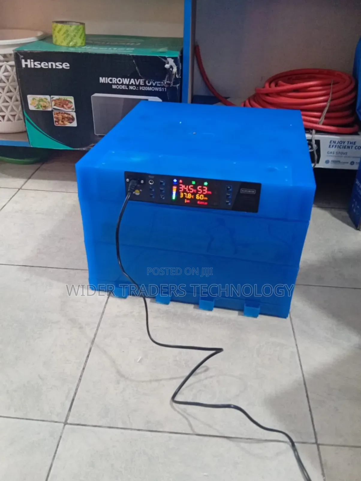 128 Egg. Ac/Dc Solar Automatic Incubators