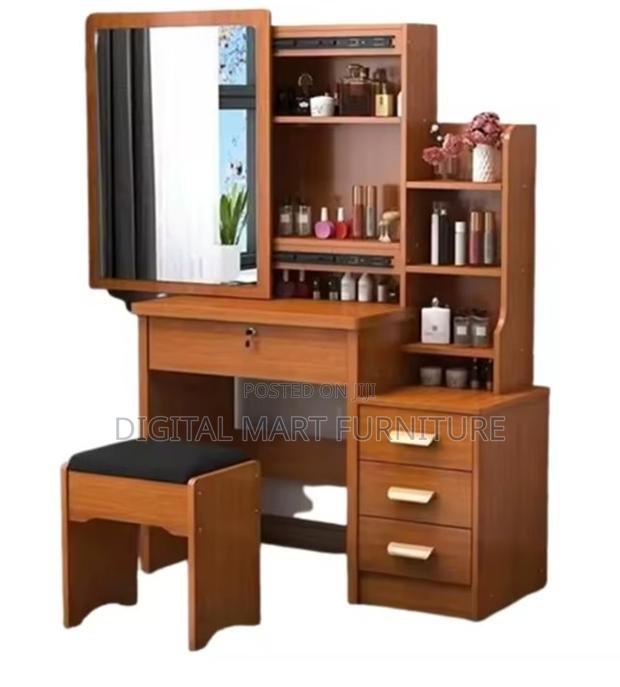 Dressing Table : Brown Dressing Table Without Light - thumbnail 5
