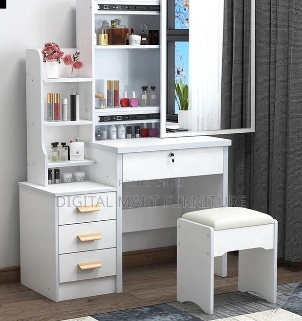 Dressing Table : Brown Dressing Table Without Light - thumbnail 6