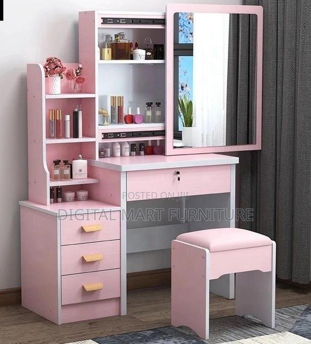 Dressing Table : Brown Dressing Table Without Light - thumbnail 7