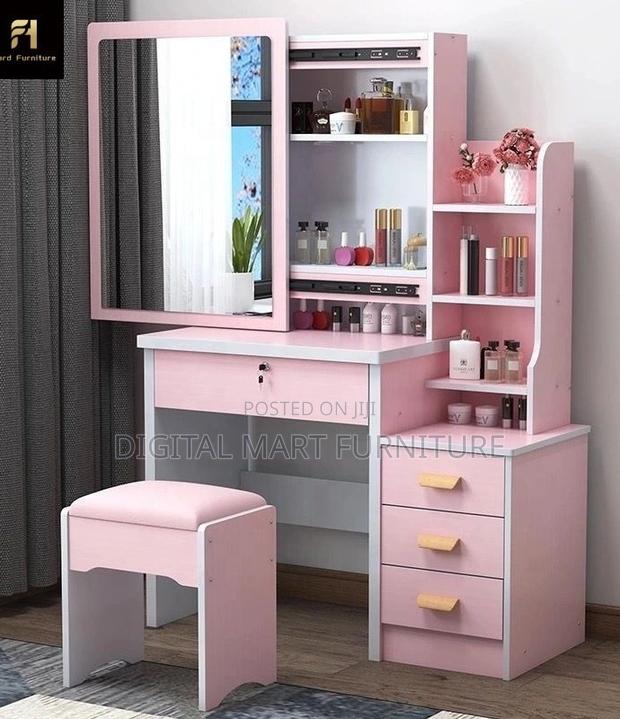 Dressing Table : Brown Dressing Table Without Light - thumbnail 8