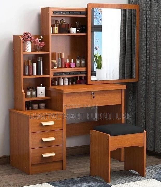 Dressing Table : Brown Dressing Table Without Light - thumbnail 9