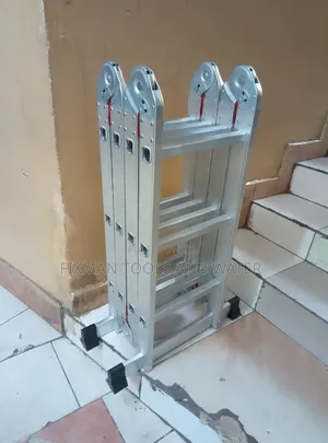 Heavy Duty Aluminium Ladders 3*4 Load 150 Kg 12 Ft Long