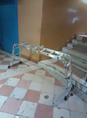 Heavy Duty Aluminium Ladders 3*4 Load 150 Kg 12 Ft Long