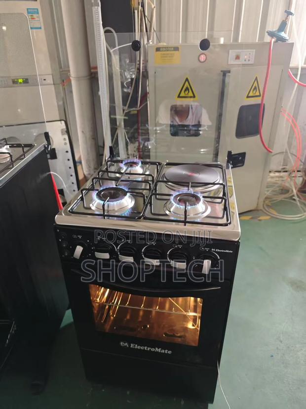 50×55 Electromate 3+1 Standing Cooker With Electric Oven Cooker