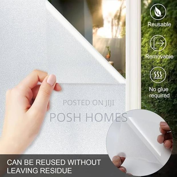 Removable Frosted Window Film