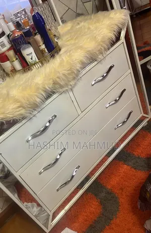 Double Bed With Full Set With Matress and Cabinets