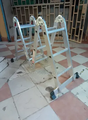 Portable Ladders Aluminium Heavy Duty Ladder 3*4 Max Load 150 Kg 12 Ft