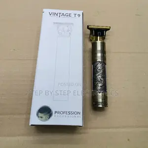 Vintage T9 Professional Heavy Duty Hair Clipper Usb Rechargeable