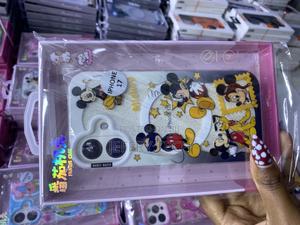 Skiler Magsafe iPhone 17 Pro Mickey Mouse Magsafe Glitter Case - thumbnail 2