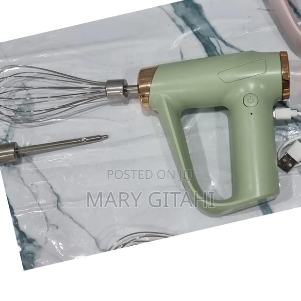 Rechargeable Wireless Hand Held Egg Beater Whisk
