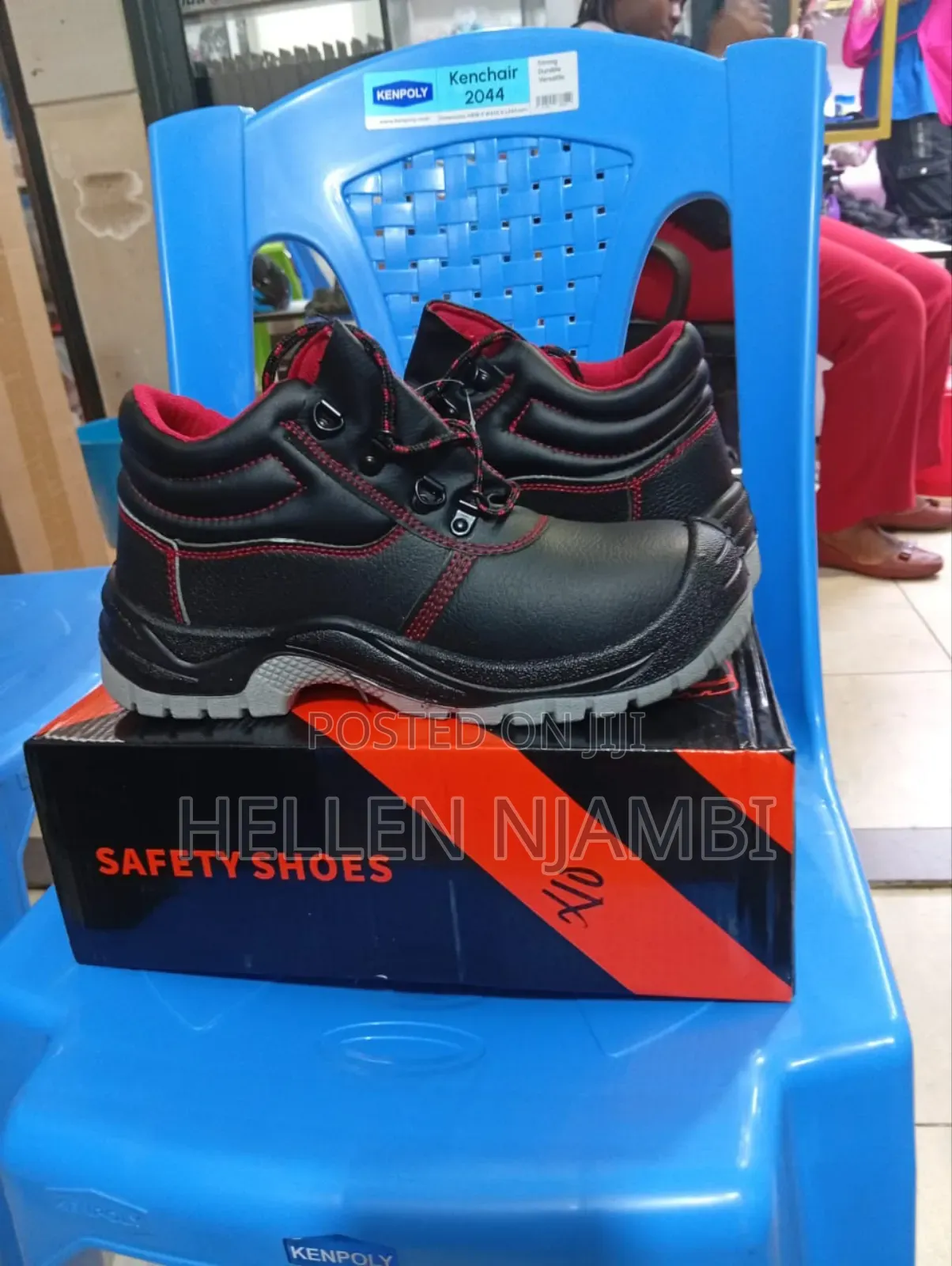Knicker Leather Safety Shoes