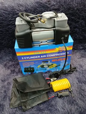 Portable Air Double Cylinder Compressor -Heavy Duty