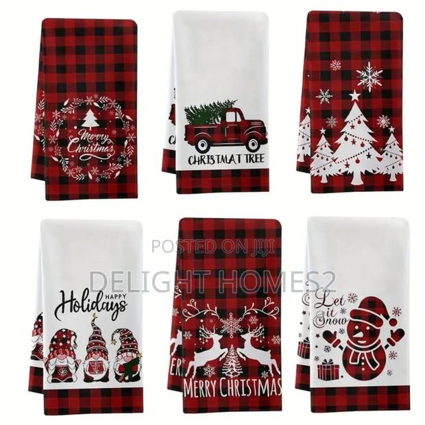 Christmas Themed Kitchen Towels_re